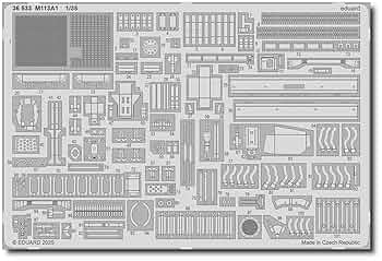 Amazon | エデュアルド 1/35 M113A1 エッチングパーツ (イタレリ